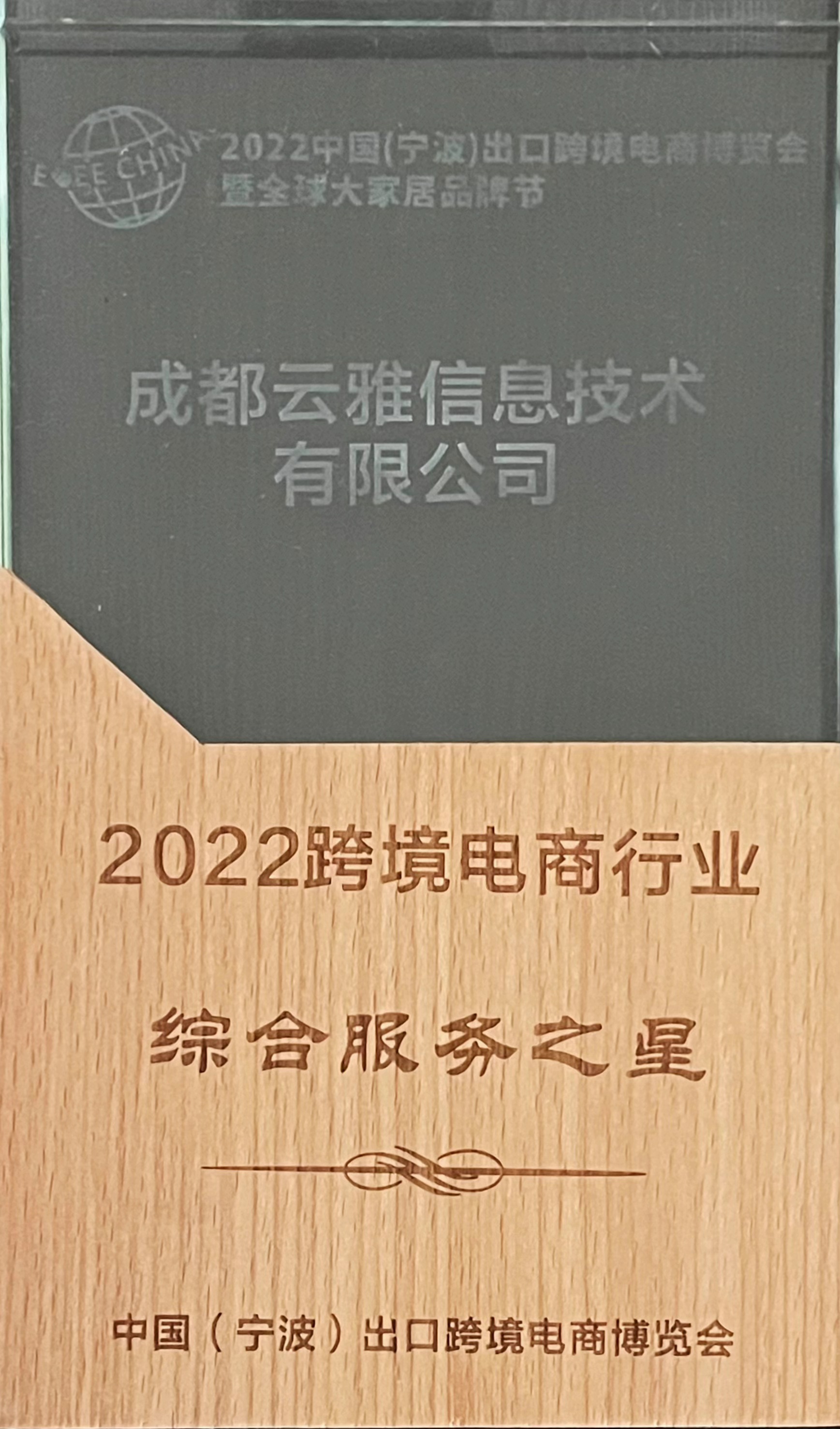 2022跨境电商行业综合服务之星